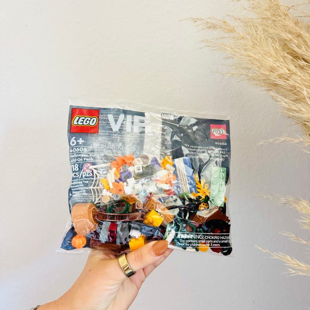 NEW LEGO Creator 40608  Halloween Fun VIP Add-On Pack 118 Piece Building Set Kit